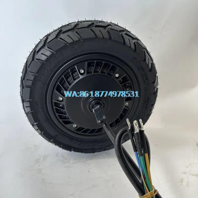 60V 5000W Brushless Hub Motor - Wmwmnu 11 İnç Çift Hall Sensörlü