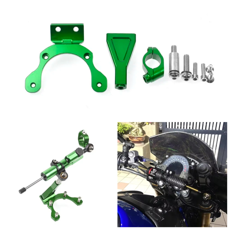 Steering Damper Stabilizer Kit Cnc - Kawasaki Z900 Z 900 İçin Fiber