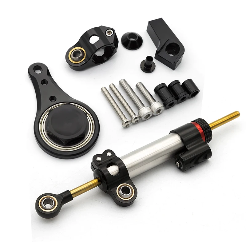 Kawasaki Ninja ZX-6R ZX636 ZX6 - Steering Damper Stabilizer Kit Cnc incelemesi ve fiyatı